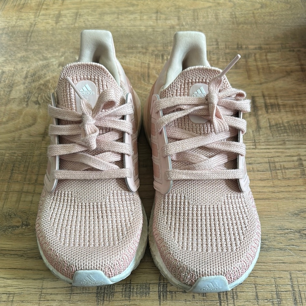 Adidas Ultraboost Blush Knit Running Shoes